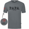 PAPA Est T-Shirt Grijs (Gepersonaliseerd)