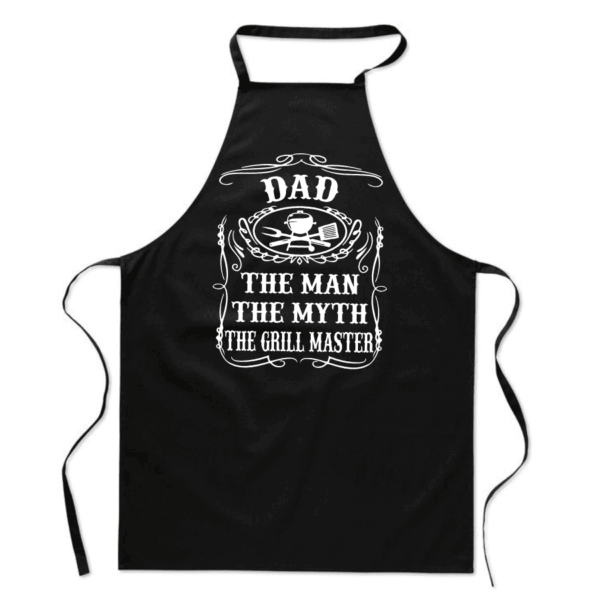 DAD The Grillmaster BBQ Schort