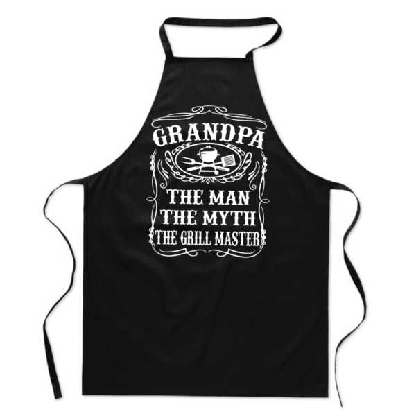 Grandpa The Grillmaster BBQ Schort