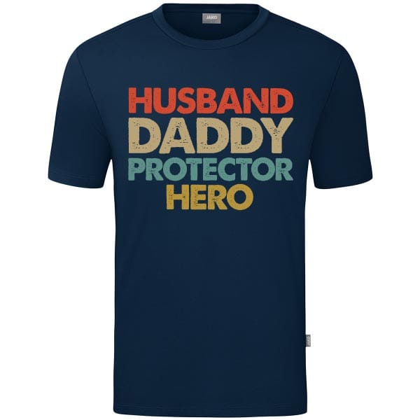Husband Daddy Protector Hero T-Shirt