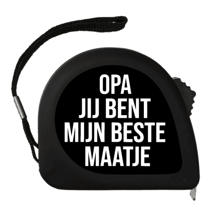Rolmaat OPA Jij Bent Mijn Beste Maatje (zwart)