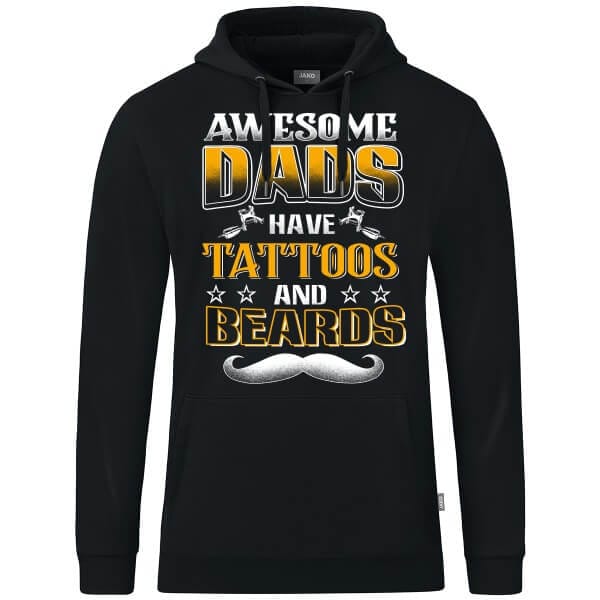 Tattoos And Beards Hoodie