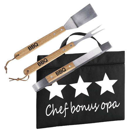 Chef Bonus OPA BBQ set 4-delig
